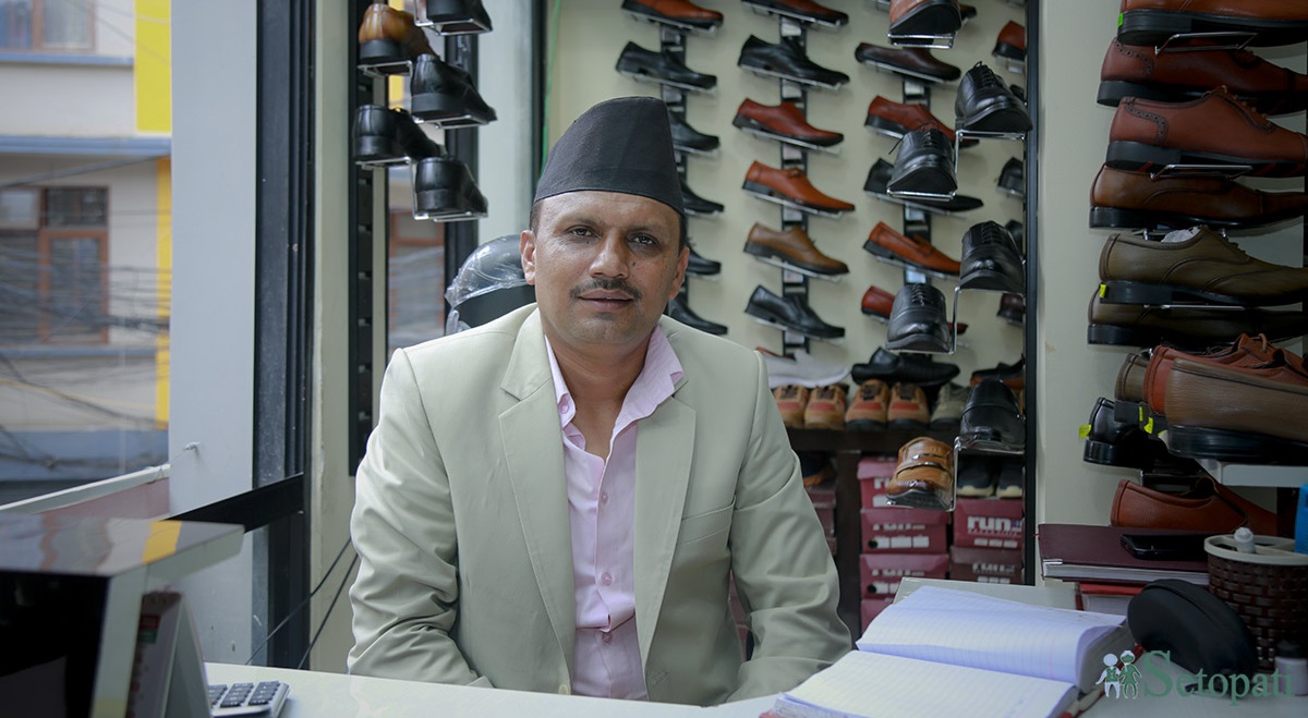 रन सुजका सञ्चालक रूद्र न्यौपाने। तस्बिरः नवीनबाबु गुरूङ/सेतोपाटी